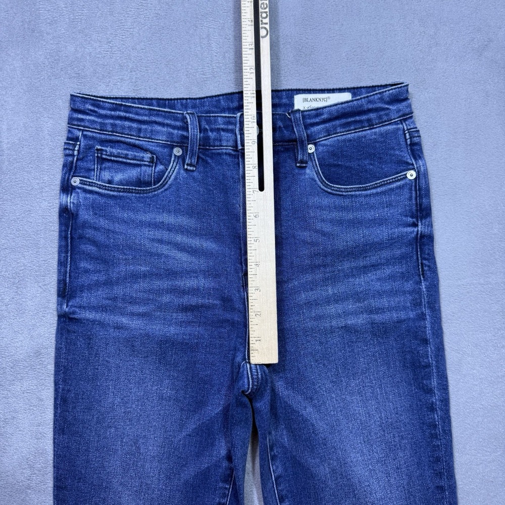 Free People Jeans Womens 27S 27x32 The Hoyt Highrise Mini Flare BlankNYC Boho - Picture 6 of 9